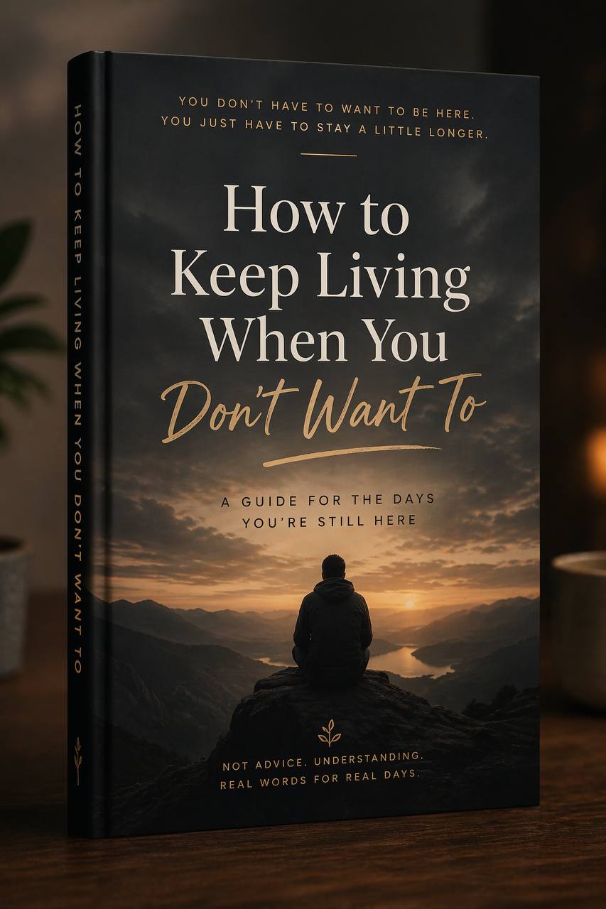 How to Keep Living When You Don't Want To — book cover